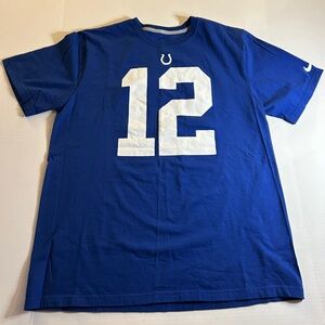 Nike Indianapolis Colts Andrew Luck #12 T-Shirt Jersey Mens XL NFL Football